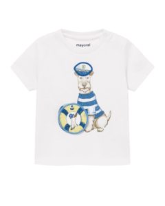 Image of sale on Short-Sleeve Puppy Graphic T-Shirt, Size 12-24 Months