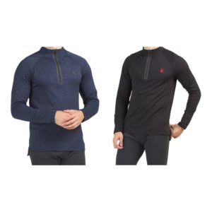 Image of sale on Quarter Zip Mock Neck Fleece Pullover
