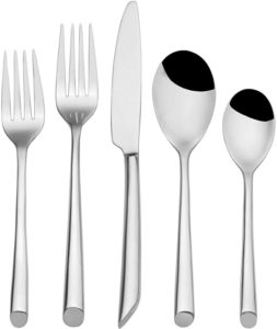 Image of sale on Towle Wave 20-Piece Stainless Steel Flatware Set, Service for 4