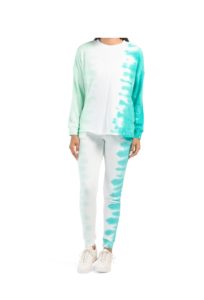 Image of sale on Vertical Tie Dye Sweatshirt And Jogger set