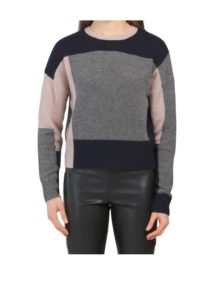 Image of sale on Cashmere Color Block Sahara Sweater