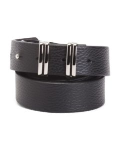 Image of sale on Leather Double Bridge Belt