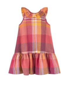Image of sale on Pink Checked Dress size 4-8