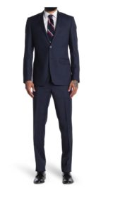 Image of sale on Porto Wool Notch Collar Two-Button Suit