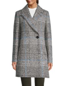 Image of sale on Plaid Topcoat