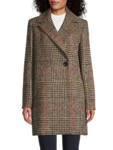 Image of sale on Plaid Topcoat