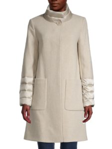 Image of sale on Walker Mixed Media Coat