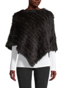 Image of sale on ​Rabbit Fur Poncho