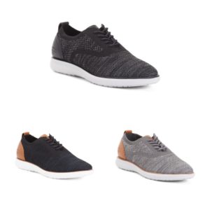 Image of sale on Men’s Knit Casual Lace Up Shoes