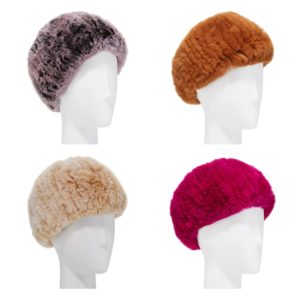 Image of sale on Rabbit Fur Stretch Headband/Neckwarmer