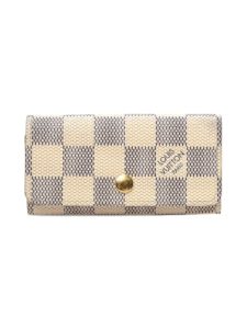 Image of sale on Damier Azur Canvas 4-Key Case