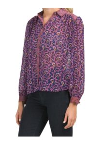 Image of sale on Mixed Media Blouse