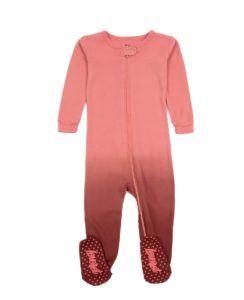 Image of sale on Dip Dye Cotton Footed Pajamas 6-24m