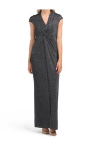 Image of sale on Metallic Jersey Dress