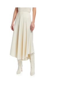 Image of sale on Satin Handkerchief Midi Skirt