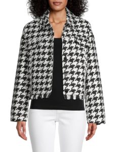 Image of sale on ​Houndstooth Tweed Jacket