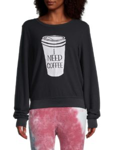Image of sale on I Need Coffee Graphic Sweatshirt