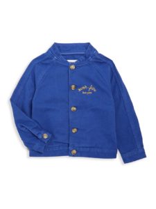 Image of sale on Little Boy’s & Boy’s Summer Chambray Bomber Jacket