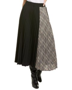 Image of sale on Gracia Pleated A-Line Skirt