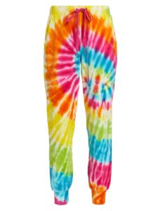 Image of sale on Velour Tie-Dye Joggers