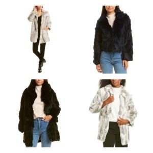 Image of sale on Women’s Rabbit Fur Coat Sale up to 53% off