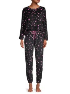 Image of sale on 2-Piece Star-Print Pajama Set