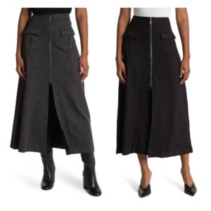 Image of sale on Zip Front Skirt