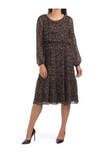 Image of sale on Round Neck Midi   Dress