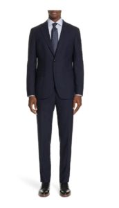 Image of sale on Milano Slim Fit Solid Wool Suit