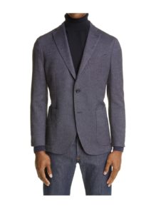 Image of sale on Trim Fit   Wool & Cotton Blend Sport Coat