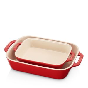 Image of sale on Ceramic Rectangular Baking Dish 2-Piece Set