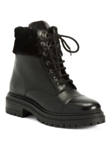 Image of sale on Suede Laced Up Booties