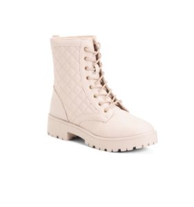 Image of sale on Quilted Lace Up Boots