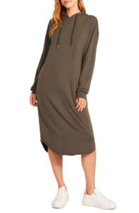 Image of sale on Long Sleeve Hoodie Dress