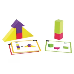 Image of sale on Learning Resources Mental Blox 360° 3-D Building Game – 15pc