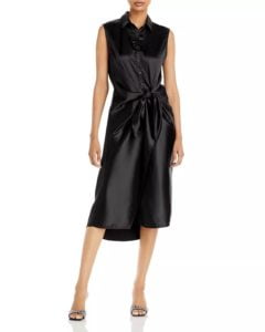Image of sale on Tie Waist Midi Dress