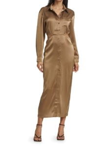 Image of sale on Noor Cut-Out Midi Dress