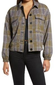 Image of sale on Bobbie Plaid Jacket