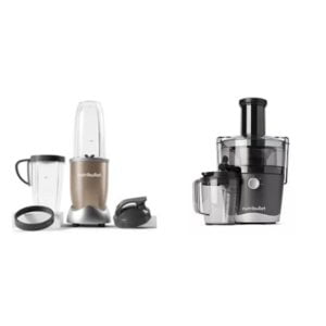 Image of sale on NutriBullet blender/juicer (plus $15 giftcard)