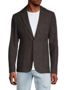 Image of sale on Removable-Liner Textured Blazer