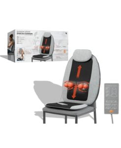 Image of sale on Seat Topper 4-Node Shiatsu with Heat and Vibration Massager