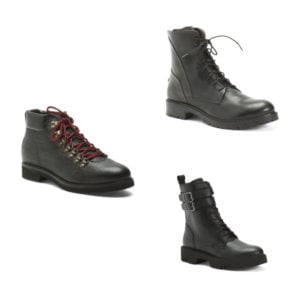 Image of sale on Women’s Leather Laced Booties