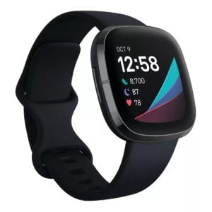 Image of sale on Fitbit Sense Advanced Smartwatch +$60 Cash Back