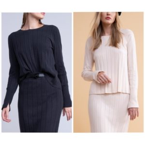 Image of sale on Rib Knit Crew – Black