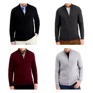Image of sale on Zip-Front Sweater