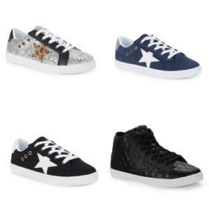 Image of sale on Arias Little Kid’s Quilted High-Top Sneakers
