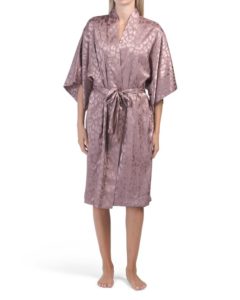 Image of sale on Decadence Satin Wrap Robe