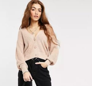 Image of sale on Balloon Sleeve Cardigan