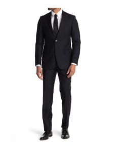 Image of sale on Nevy Blue Slim Fit Wool Suit