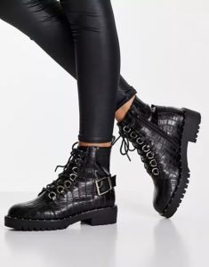 Image of sale on Lace Up Hiker Boots